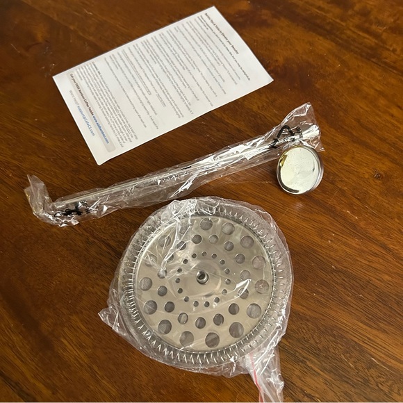 NIB French Press Rod & Filter Replacement Set of 5 Pieces Use Your Own Flat Lid - Picture 4 of 11